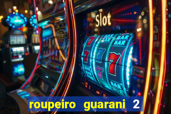 roupeiro guarani 2 portas de correr com espelho